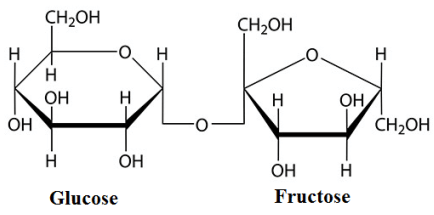 sucrose-chemical-structure