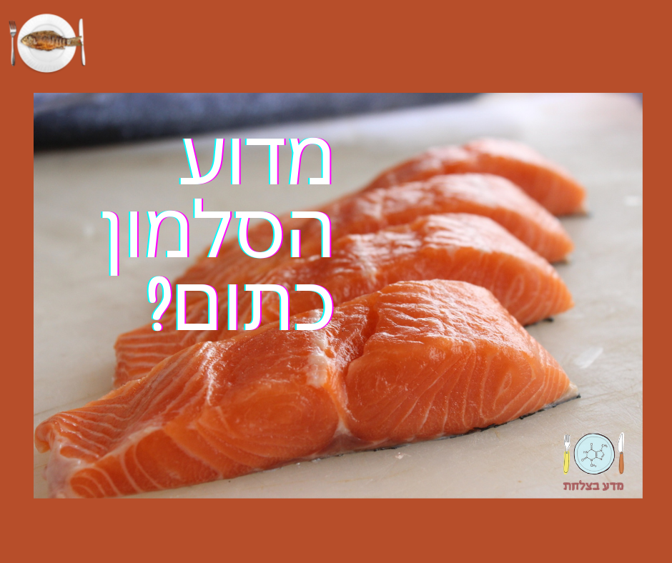 מדוע הסלמון כתום - תמונה